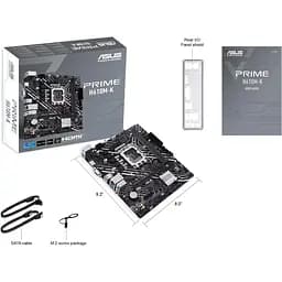 Материнська плата Asus Prime H610M-K s1700 H610 2xDDR5 M.2 HDMI D-Sub mATX - мініатюра 2