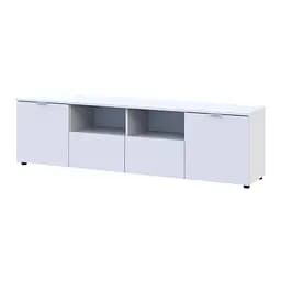 Комод Doros Рон 4 Білий 2 фасади 2 шухляди 180х38х50 (44900221)