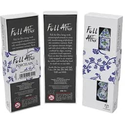 Набор кубиков Full Art Dice Set: Porcelain , 7 шт. (SWSPPORC)