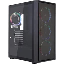 Корпус 1stPlayer Go6-BK-4FS7 Black [146442]