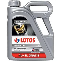 Моторное масло Lotos Semisyntic 10w40 (4+1) 5л
