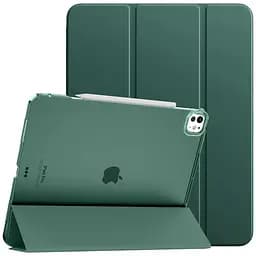 Чохол-книжка BeCover Tri Fold Hard для Apple iPad Pro 13" M4 2024 Dark Green (711731)