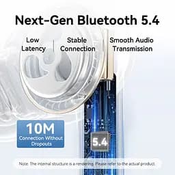 Навушники TWS Vention Elf Earbuds ECHO LITE E11 White - мініатюра 8