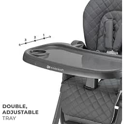 Стільчик для годування Kinderkraft Tulo Grey (KHTULO00GRY0000) - мініатюра 9