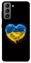 Чохол Demsky Серце України для Samsung Galaxy S21 FE