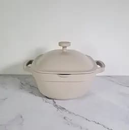 Каструля з кришкою Pepper Panna PR-2316-20 алюмінієва 2.7 л 20 см Білий - мініатюра 2