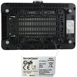 Тостер Silver Crest STS 850 A1 Red Німеччина - мініатюра 5