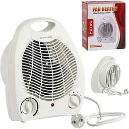 Дуйка-тепловентилятор Ketao C 54633/W-HF 1705 (10) мідна обмотка двигуна 2 режими роботи - 1000Вт і 2000Вт