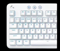 Клавіатура бездротова Logitech G715 Linear RGB White (920-010692) - мініатюра 3