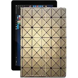 Чохол StatusCASE з екошкіри для планшету Impression ImPad W1102 Золотий ромб