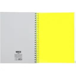 Зошит на пружині Buromax Neon А4 (210x297) 120 аркушів 3 PVC жовтий (BM.24349911-08) - мініатюра 3