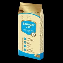Сухой корм для щенков, беременных и кормящих собак больших и гигантских пород Eminent Gold Puppy Large Breed, 15 кг