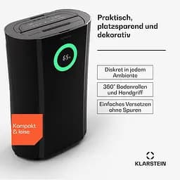 Осушувач повітря Klarstein DryFy Pro Connect 20 (10045550) Чорний - мініатюра 4