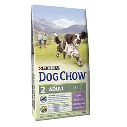 Сухий корм для дорослих собак усіх порід Dog Chow Adult Lamb 14 кг (ягня)