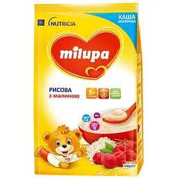 Молочна каша Milupa Рисова з малиною 210 г