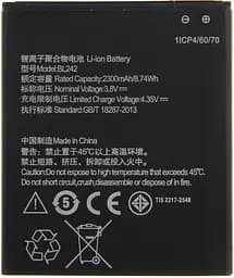 Акумулятор TOTO BL242 for Lenovo 2000/2300 mAh - мініатюра 2