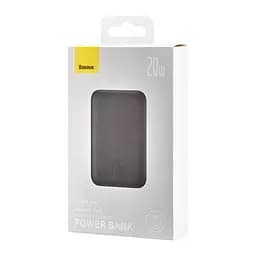 Портативний магнітний акумулятор Baseus Magnetic Mini Wireless 10000mAh 20W (PPCX030001) чорний - мініатюра 3
