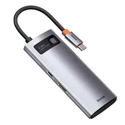 Хаб конвертер Baseus Metal Gleam Usb-C - VGA 7-in-1 WKWG040013 - мініатюра 3