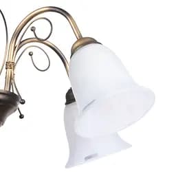Люстра підвісна Brille флористика E27 60W BR (BKL-470S/5) - мініатюра 4