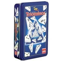 Настольная игра Goliath Тримино в металлической коробке (Triominos Travel Tour edition) + правила на украинском! (360632)