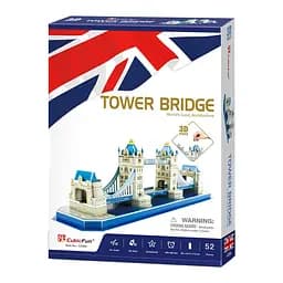 3D Пазл CubicFun Тауэрский Мост, 52 элемента (C238h)