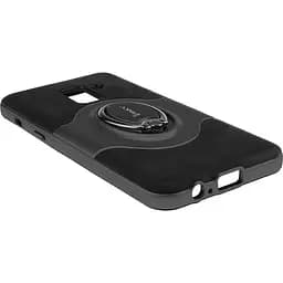 Чохол-накладка iPaky 360° Free Rotation Ring Holder case Samsung Galaxy A8 A530F Black - мініатюра 2