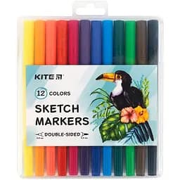 Скетч маркеры Kite набор 12 шт. (K22-044)
