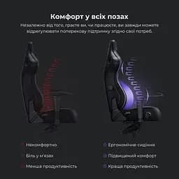 Крісло для геймерів Anda Seat Kaiser 4 Size L Brown (AD12YDDC-L-20-K-PV/C) - мініатюра 3