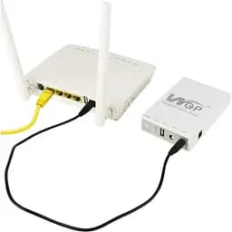 ДБЖ WGP Mini DC UPS WGP103 10400mAh 5V/9-12V з блоком живлення для роутера - мініатюра 2