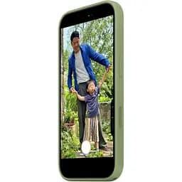 Чохол Silicone Case with Button, Animation & MagSafe для Apple iPhone 17 Light Moss AAA [153239] - мініатюра 3