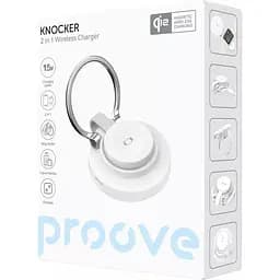Бездротовий зарядний пристрій + тримач Proove Knocker 2in1 (WSPK15012002) - мініатюра 6
