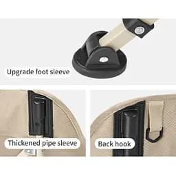 Стілець складаний Naturehike Stellaluna T04 CNK2550JJ022 бежевий - мініатюра 3