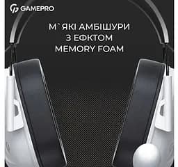Игровые наушники GamePro HS-1350-W Genesis Hunter White - мініатюра 7