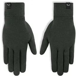 Перчатки Salewa Cristallo Liner Gloves XL Темно-оливковий
