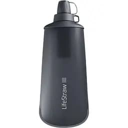Пляшка-фільтр для води LifeStraw Peak Squeeze 650 ml Dark Grey (1033-LSW LSPSFMLGRWW)