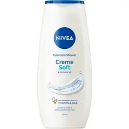 Гель-догляд для душу Nivea Creme Soft та мигдалева олія 250 мл