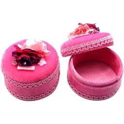 Скринька тканина 9.5х9.5х7.5 см (114-308)