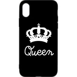 Чехол-накладка Toto Cartoon Soft Silicone TPU Case Apple iPhone X/XS Queen Black