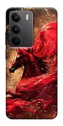 Чохол Demsky Red sparkles Horse для Realme C75