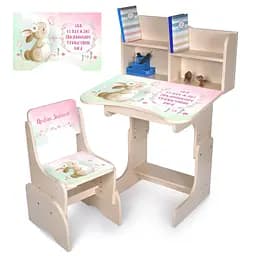 Дитяча Парта дерево зі стільчиком Bambi det0015684