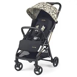 Прогулянкова компактна коляска Peg-Perego Selfie Grafic Gold, золотий з чорним (IP22000000AB50RO01)
