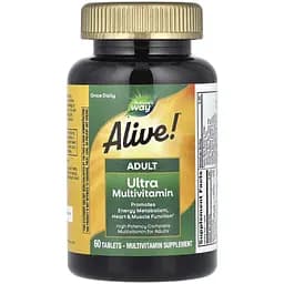 Витаминно-минеральный комплекс Nature's Way Alive! Adult Ultra Multivitamin 60 таблеток
