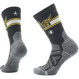 Носки Smartwool Women's Hike Light Cushion Hoo Who Crew Charcoal S Smart Wool (1033-SW SW002495.003-S)