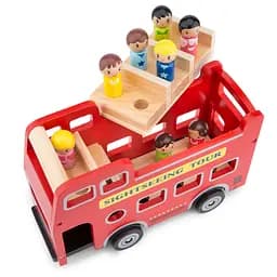 Іграшковий екскурсійний автобус New Classic Toys з фігурками (11970) - мініатюра 3
