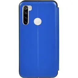 Чохол-накладка Toto Book Rounded Leather Case Xiaomi Redmi Note 8 Navy Blue - мініатюра 2