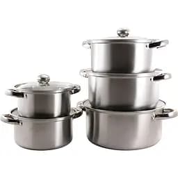 Набір посуду Zauberg зі скляною кришкою (000033933)