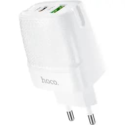 Швидкісне зарядне 3 ампери Hoco C85A Type-C PD 20W QC3.0