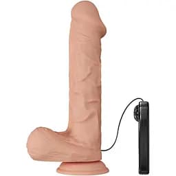 Реалистичный вибратор Baile Beautiful Bergrisi 26 см телесный