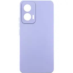 Чехол Silicone Cover Lakshmi Full Camera (AAA) для Motorola Edge 60 Pro Сиреневый / Dasheen