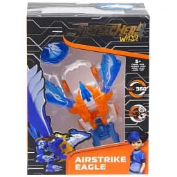 Машинка-трансформер Screechers Wild S4 L1 Еірстрайк Ігл EU685101